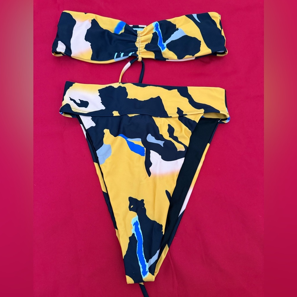 Colorful Abstract Bikini Set - Picture 1 of 1